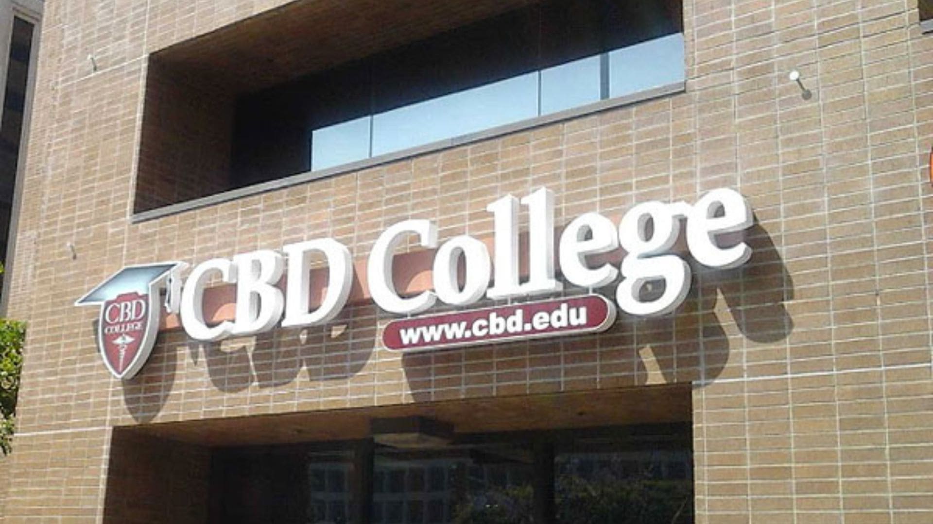 Office tower at 3699 Wilshire Blvd., leased by CBD College